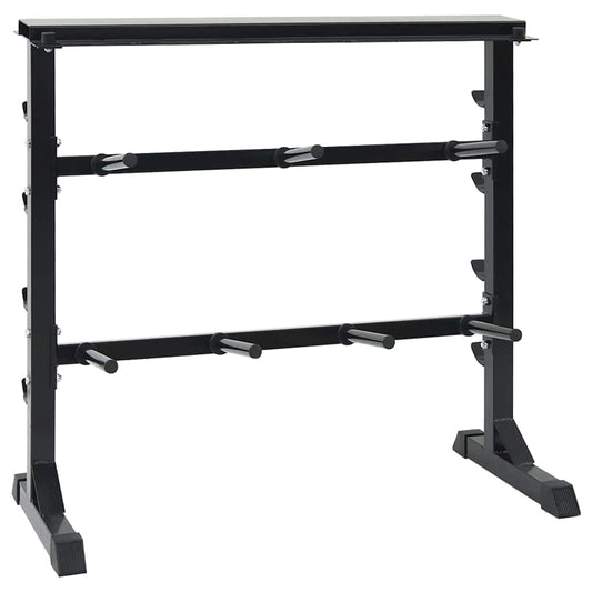 vidaXL Ράφι Αλτήρων Μαύρο 99 x 45 x 95,5 εκ.