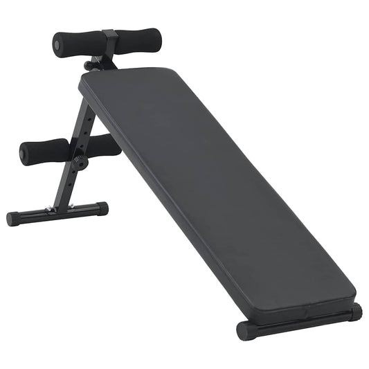 vidaXL Μπερνύν Ανασήκωσης Μαύρο 124 x 33,5 x 55 εκ.