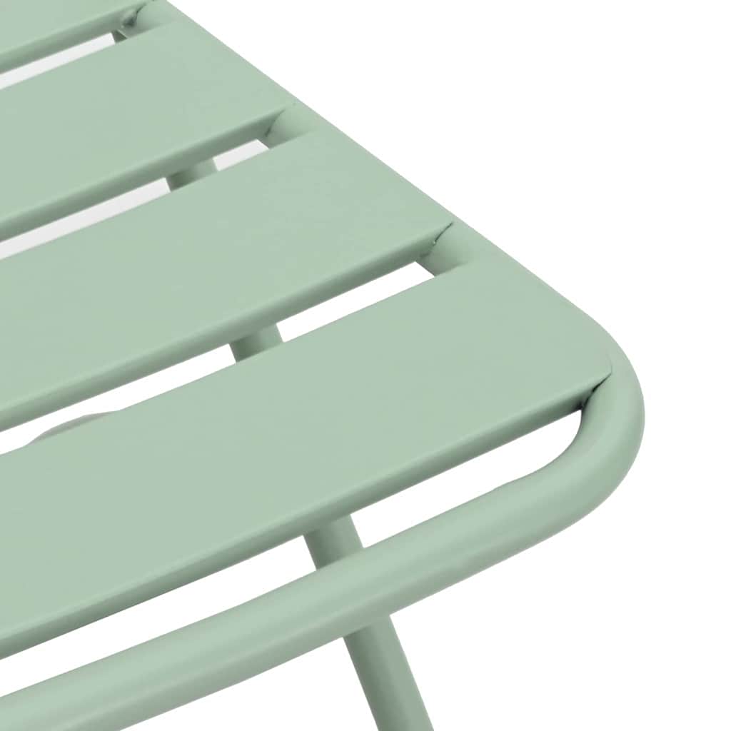vidaXL Πτυσσόμενη Καρέκλα Κήπου 2 pcs Απαλό μέint 42 x 52 x 82εκ