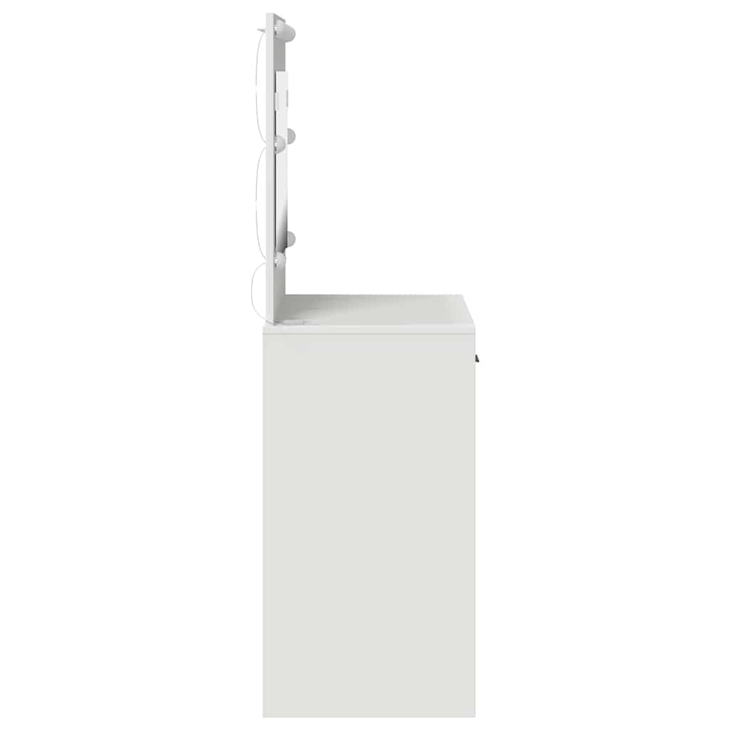 vidaXL Τραπέζι περιποίησης Λευκό 78,5 x 41 x 135 εκ Επεξεργασμένο Ξύλο