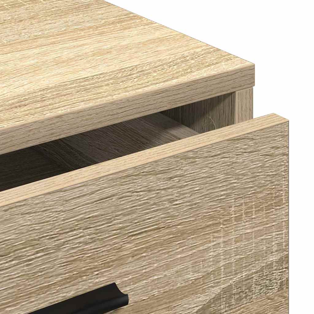 vidaXL Πλαϊνό γραφείο Sonoma Δρυς 40 x 41 x 75 εκ Επεξεργασμένο ξύλο