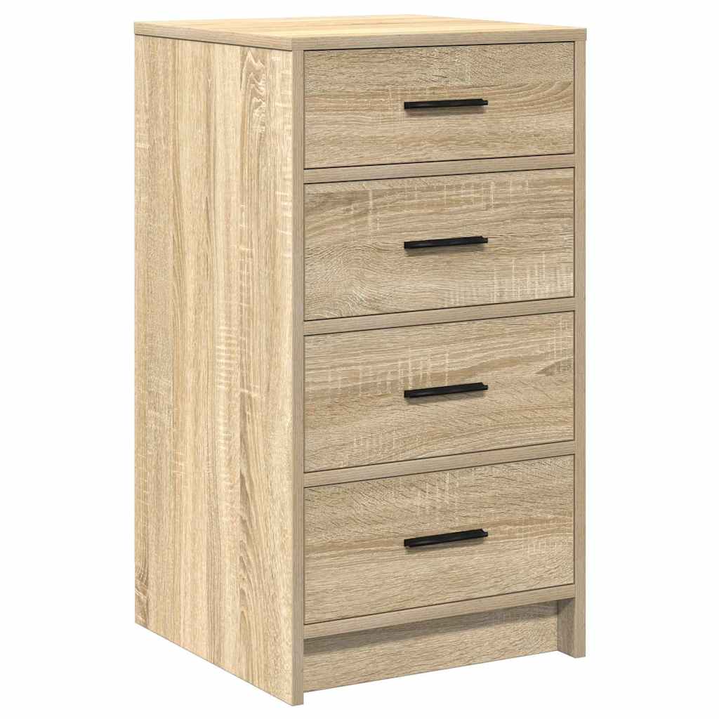vidaXL Πλαϊνό γραφείο Sonoma Δρυς 40 x 41 x 75 εκ Επεξεργασμένο ξύλο