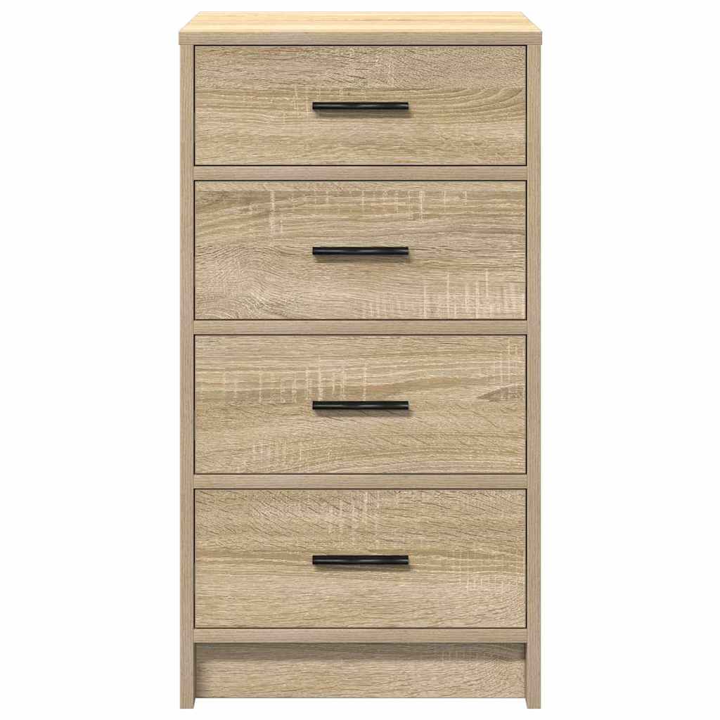 vidaXL Πλαϊνό γραφείο Sonoma Δρυς 40 x 41 x 75 εκ Επεξεργασμένο ξύλο