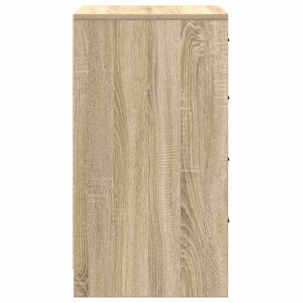 vidaXL Πλαϊνό γραφείο Sonoma Δρυς 40 x 41 x 75 εκ Επεξεργασμένο ξύλο
