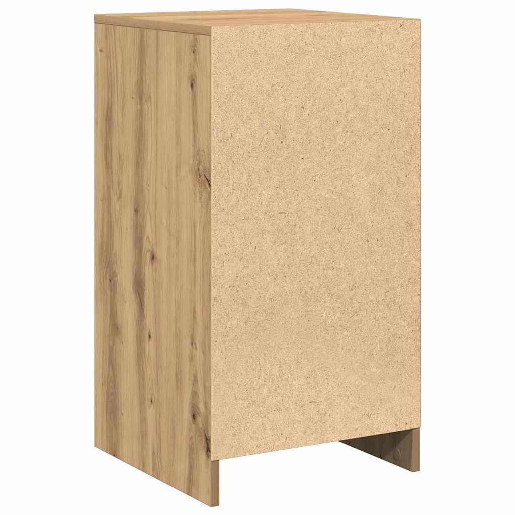 vidaXL Πλαϊνό γραφείο Artisan Oak 40 x 40.5 x 75 εκ Επεξεργασμένο ξύλο