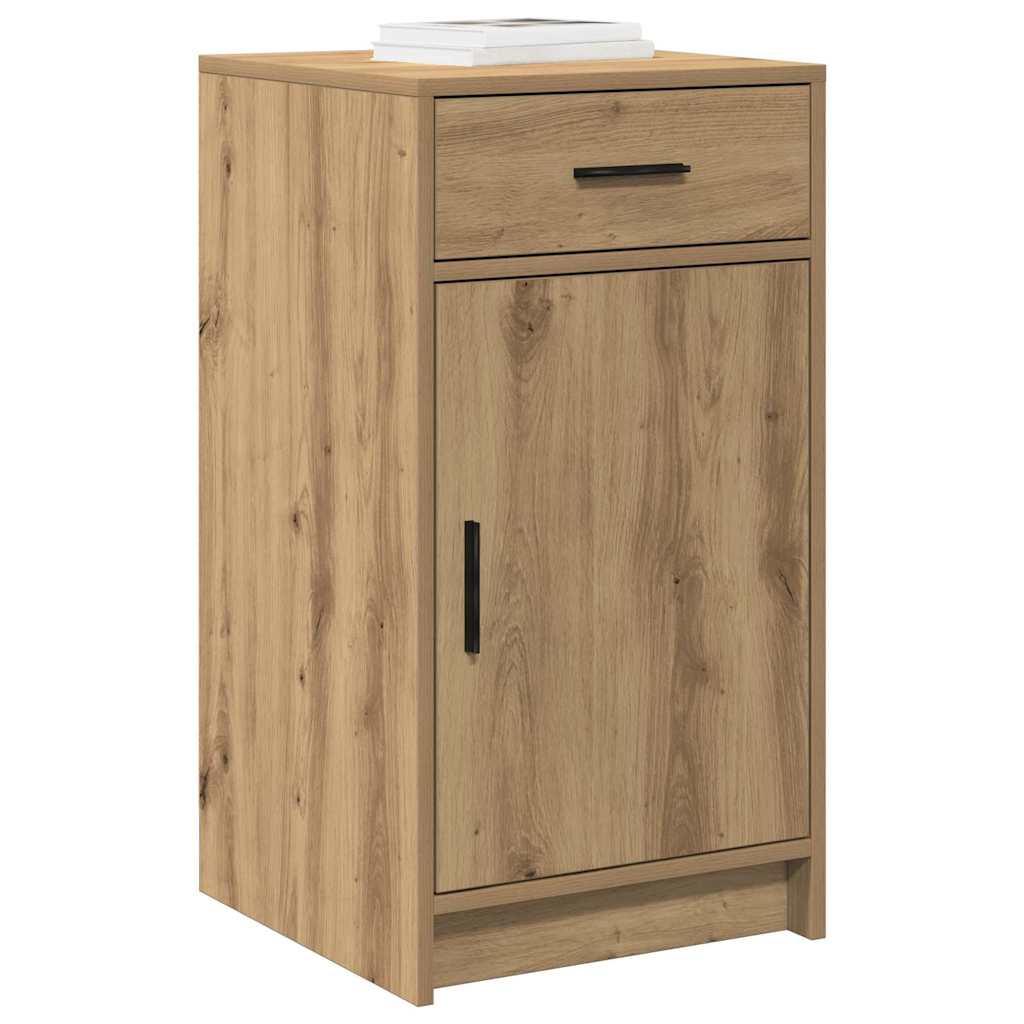vidaXL Πλαϊνό γραφείο Artisan Oak 40 x 40.5 x 75 εκ Επεξεργασμένο ξύλο