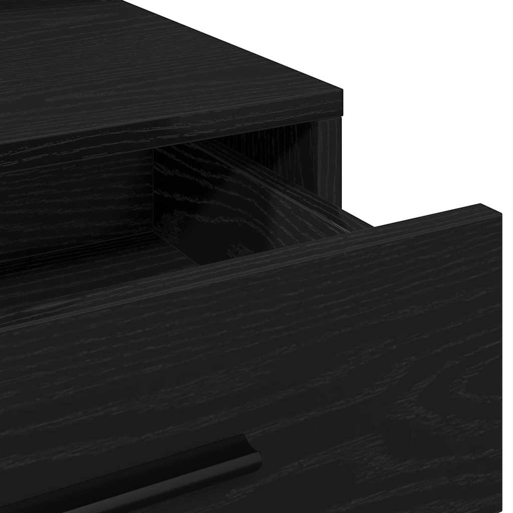 vidaXL Τραπέζι περιποίησης Μαύρη Οξυά 79 x 41 x 135 εκ.