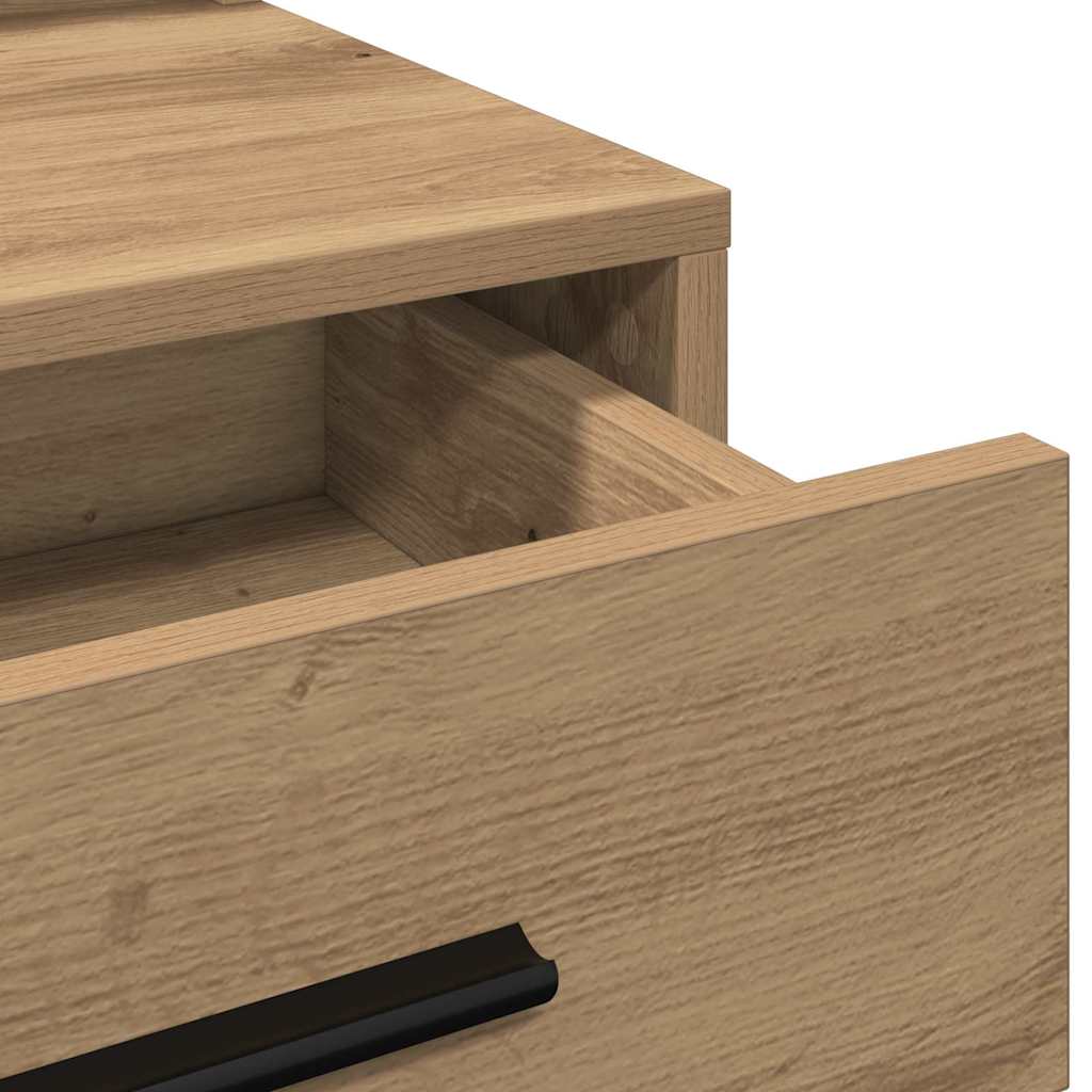 vidaXL Τραπέζι περιποίησης Artisan Oak 79 x 41 x 135 εκ.