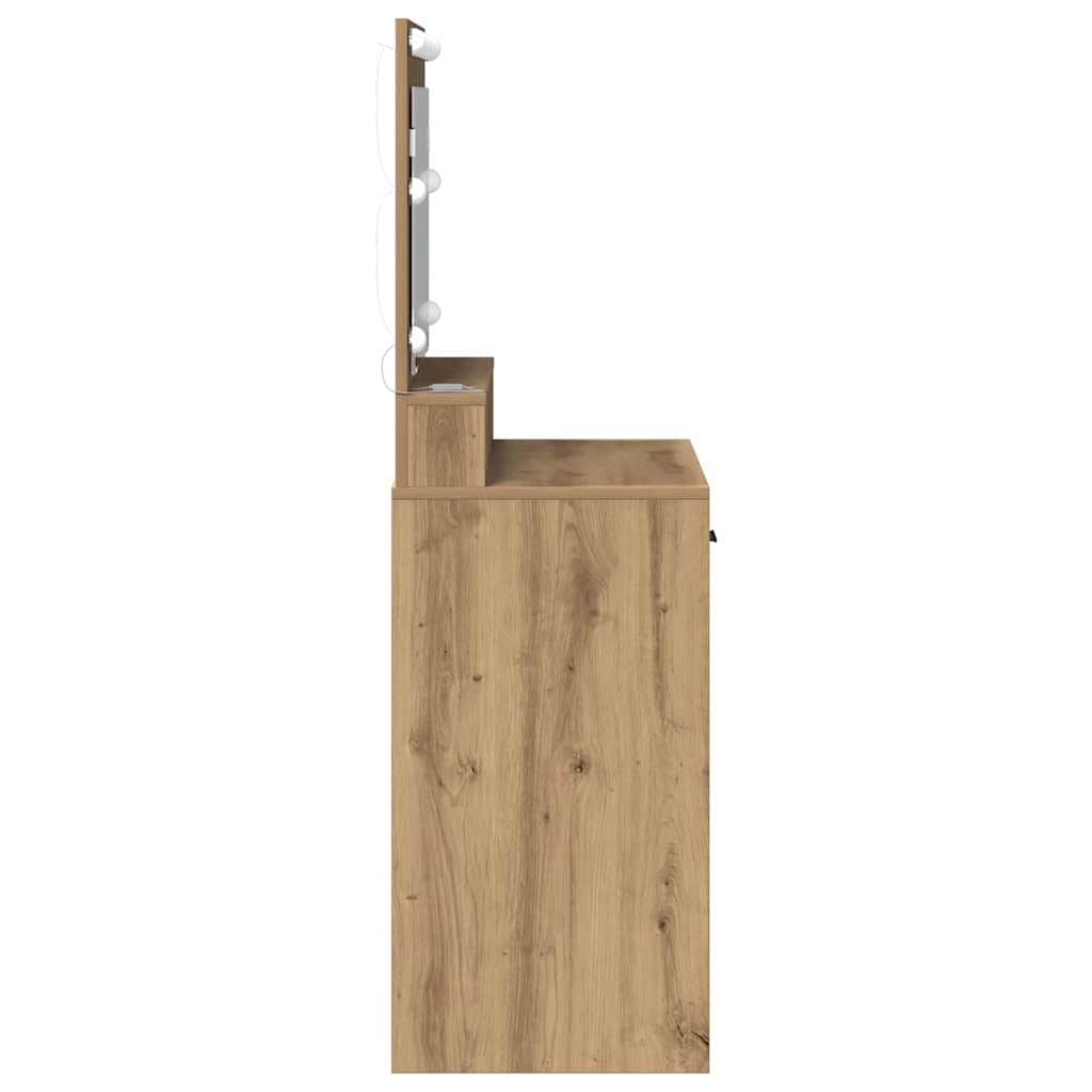 vidaXL Τραπέζι περιποίησης Artisan Oak 79 x 41 x 135 εκ.