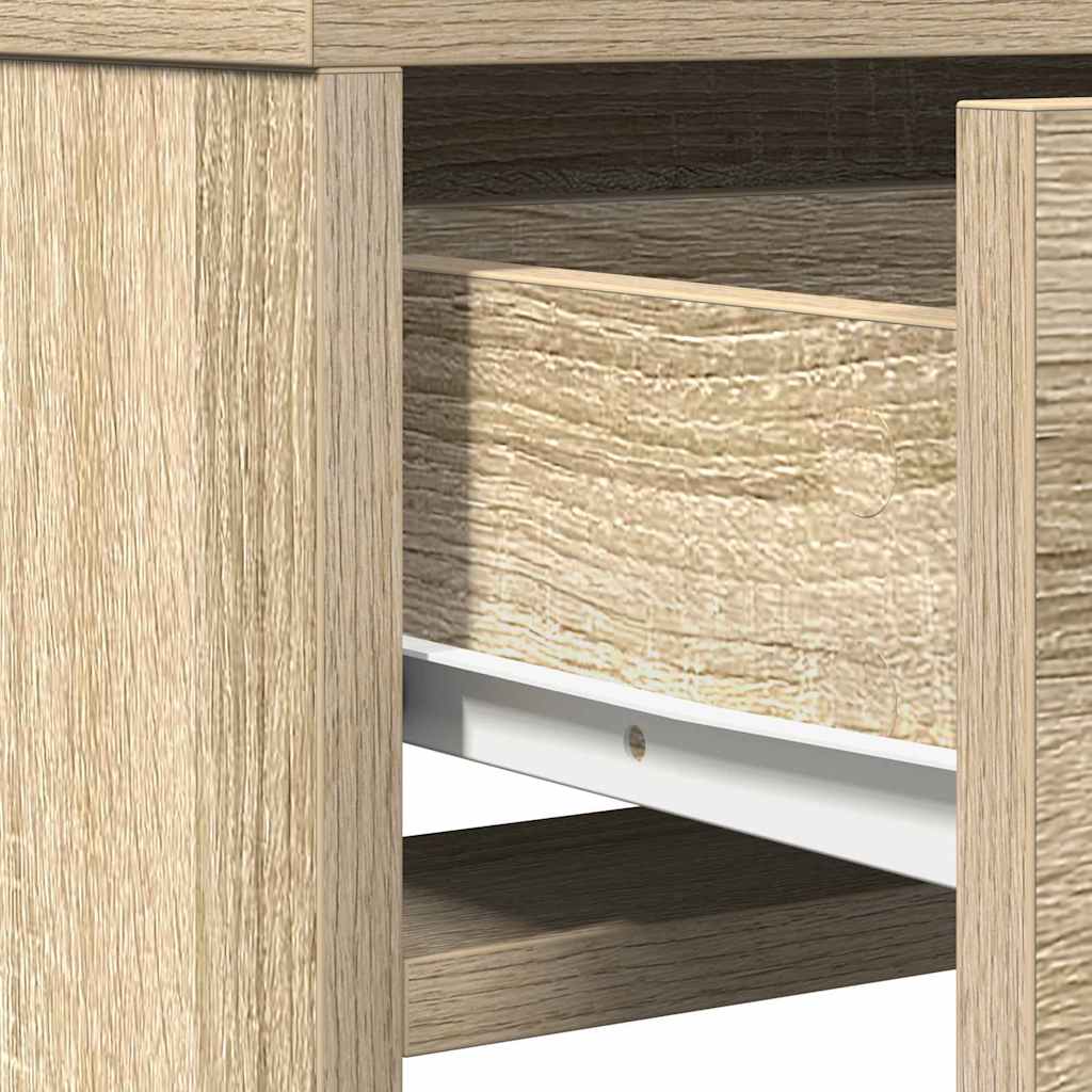 vidaXL Τραπέζι περιποίησης Δρύς Sonoma 50 x 41 x 135 εκ