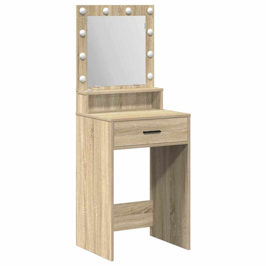 vidaXL Τραπέζι περιποίησης Δρύς Sonoma 50 x 41 x 135 εκ