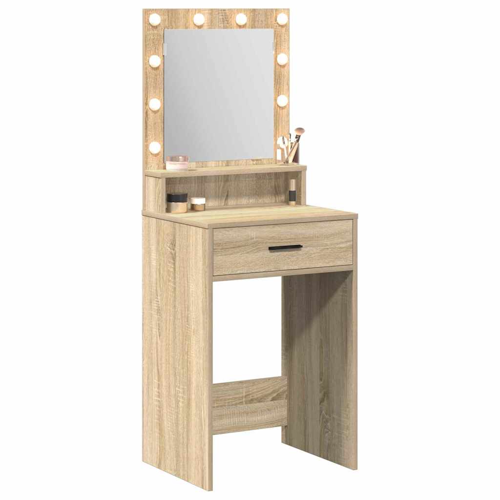 vidaXL Τραπέζι περιποίησης Δρύς Sonoma 50 x 41 x 135 εκ