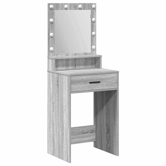 vidaXL Τραπέζι περιποίησης Γκρίζο Σονομα 50 x 41 x 135 εκ