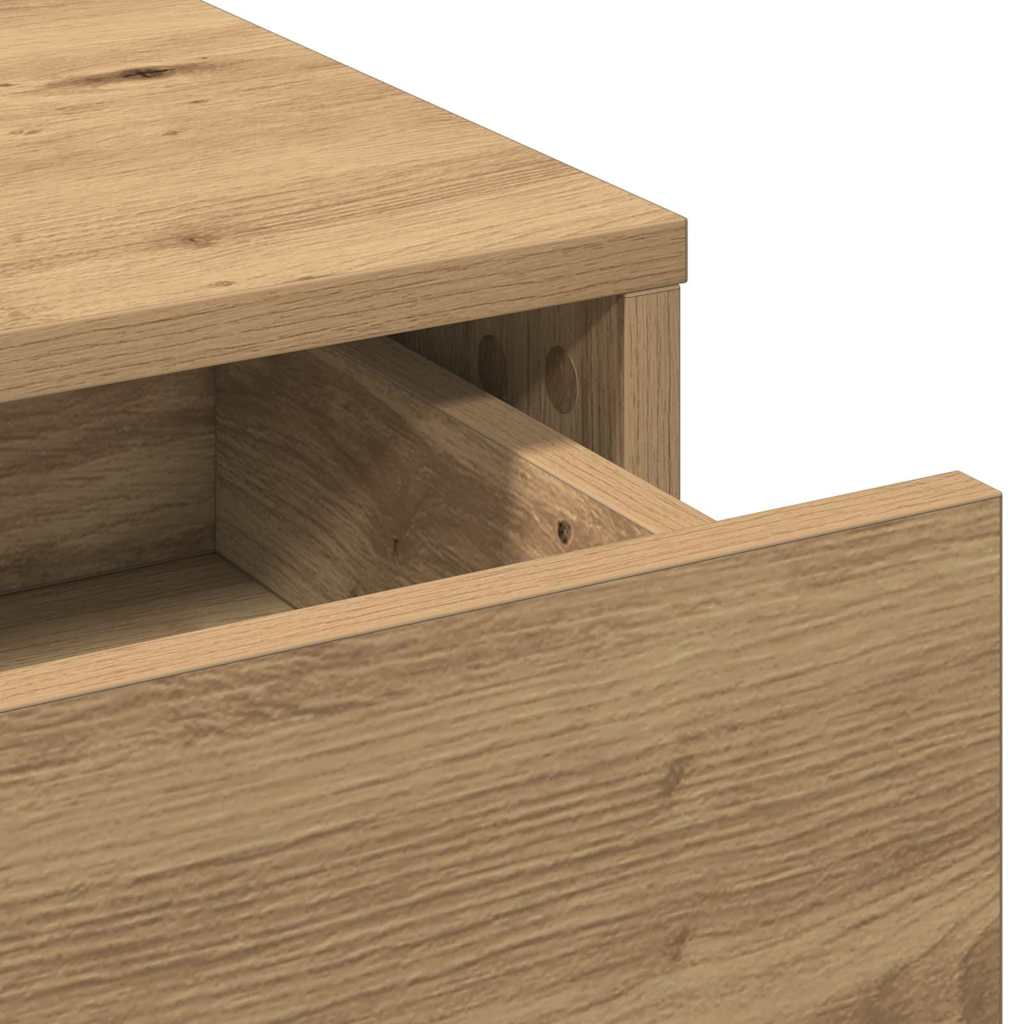 vidaXL Τραπέζι περιποίησης Artisan Oak 50 x 41 x 135 εκ