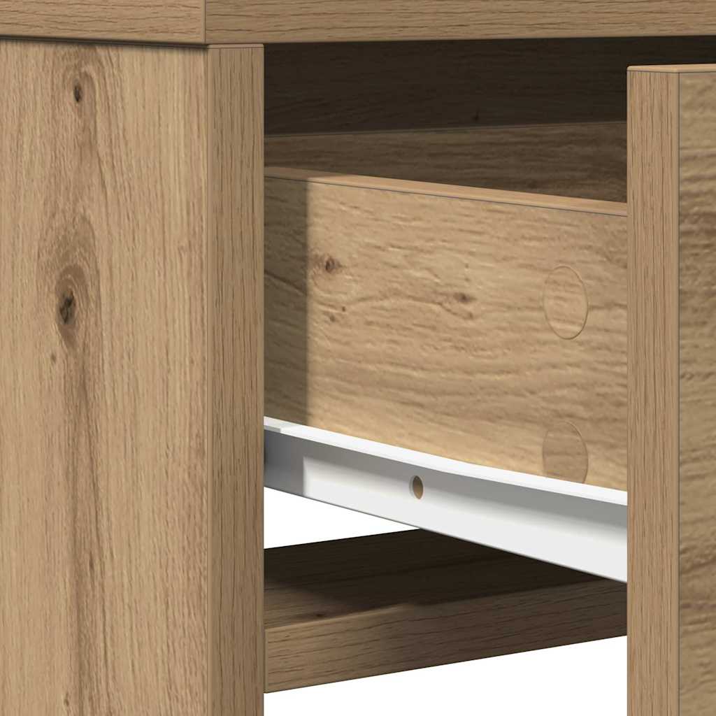 vidaXL Τραπέζι περιποίησης Artisan Oak 50 x 41 x 135 εκ