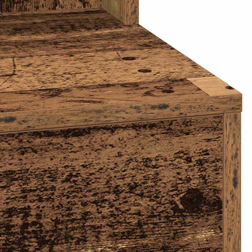 vidaXL Τραπέζι περιποίησης Παλιό ξύλο 100 x 41 x 135 εκ.