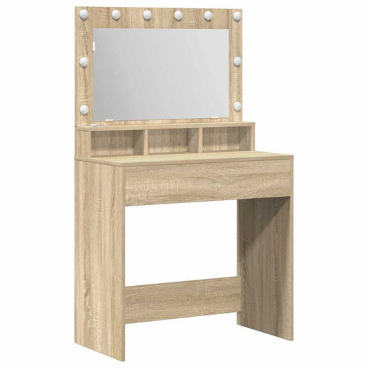 vidaXL Τραπέζι περιποίησης Δρύς Sonoma 75,5 x 41 x 135 εκ.