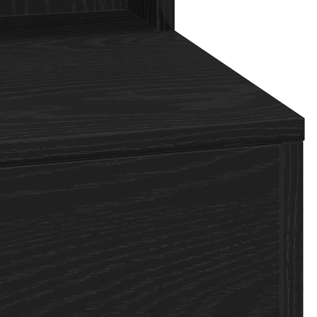 vidaXL Τραπέζι περιποίησης Μαύρη Οξυά 50 x 41 x 135 εκ