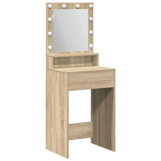 vidaXL Τραπέζι περιποίησης Δρύς Sonoma 50 x 41 x 135 εκ