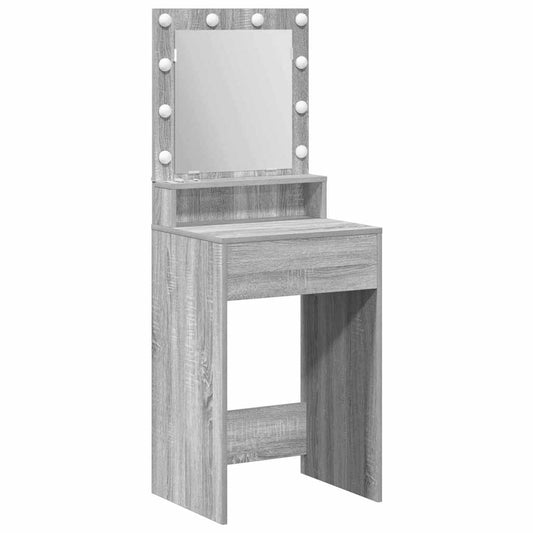 vidaXL Τραπέζι περιποίησης Γκρίζο Σονομα 50 x 41 x 135 εκ