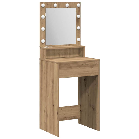 vidaXL Τραπέζι περιποίησης Artisan Oak 50 x 41 x 135 εκ