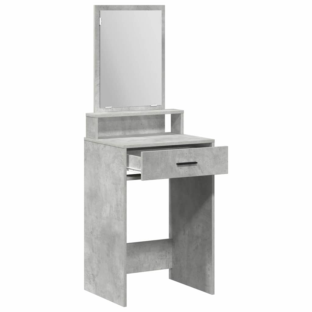 vidaXL Τραπέζι περιποίησης Σκυρόδεμα Γκρι 50 x 41 x 140 εκ.