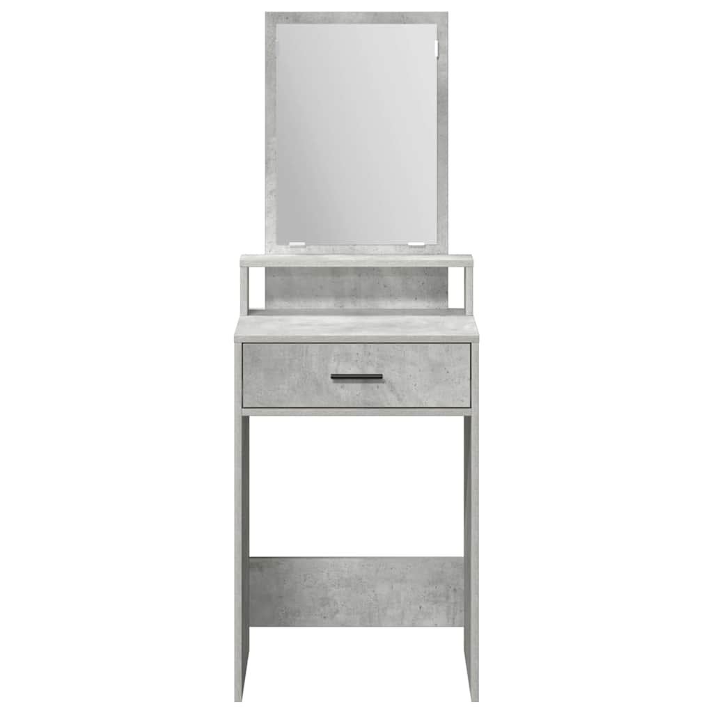 vidaXL Τραπέζι περιποίησης Σκυρόδεμα Γκρι 50 x 41 x 140 εκ.