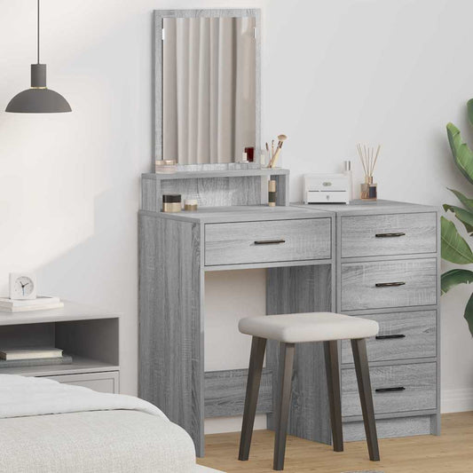 vidaXL Τραπέζι περιποίησης Γκρίζο Σονομα 50 x 41 x 140 εκ.
