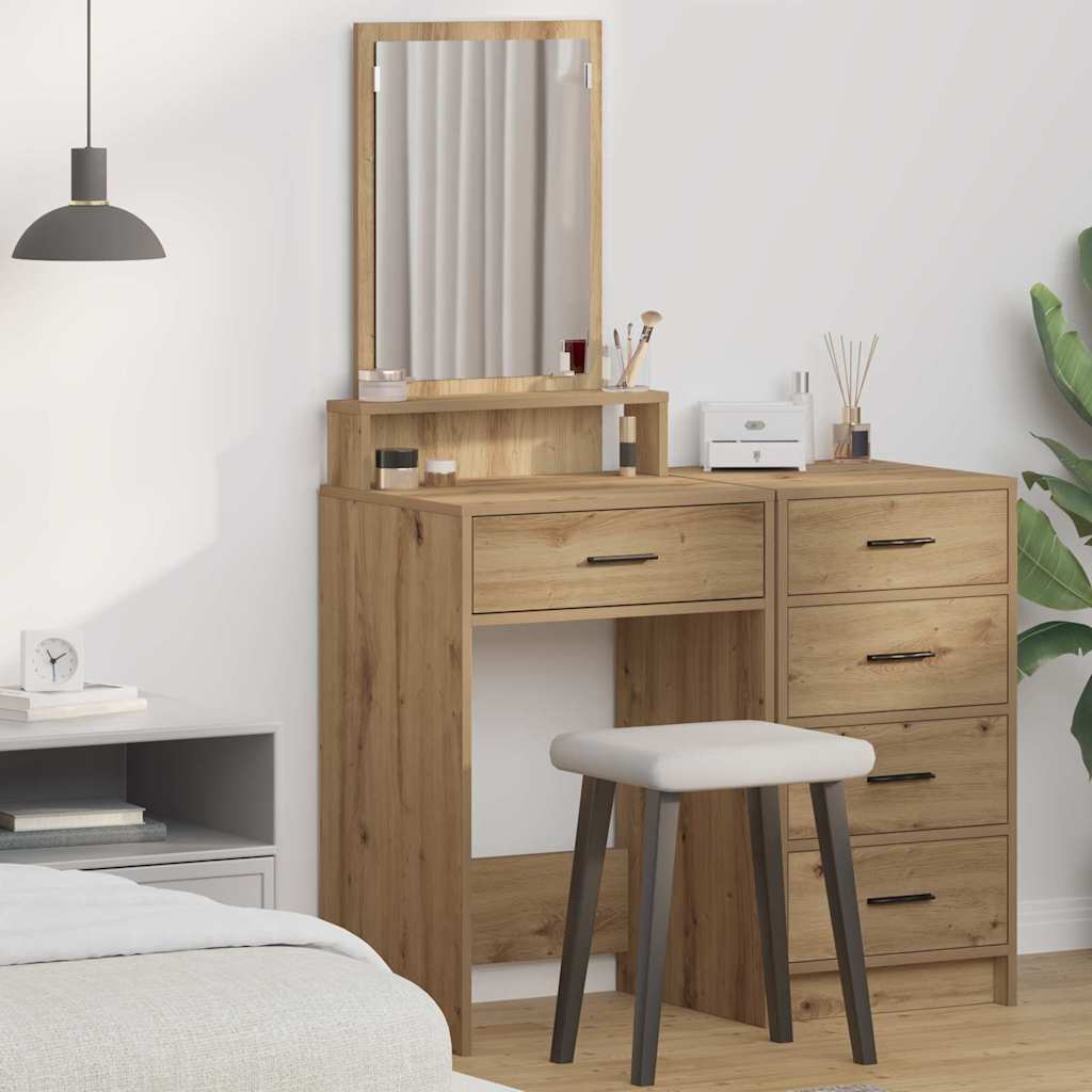 vidaXL Τραπέζι περιποίησης Artisan Oak 50 x 41 x 140 εκ.