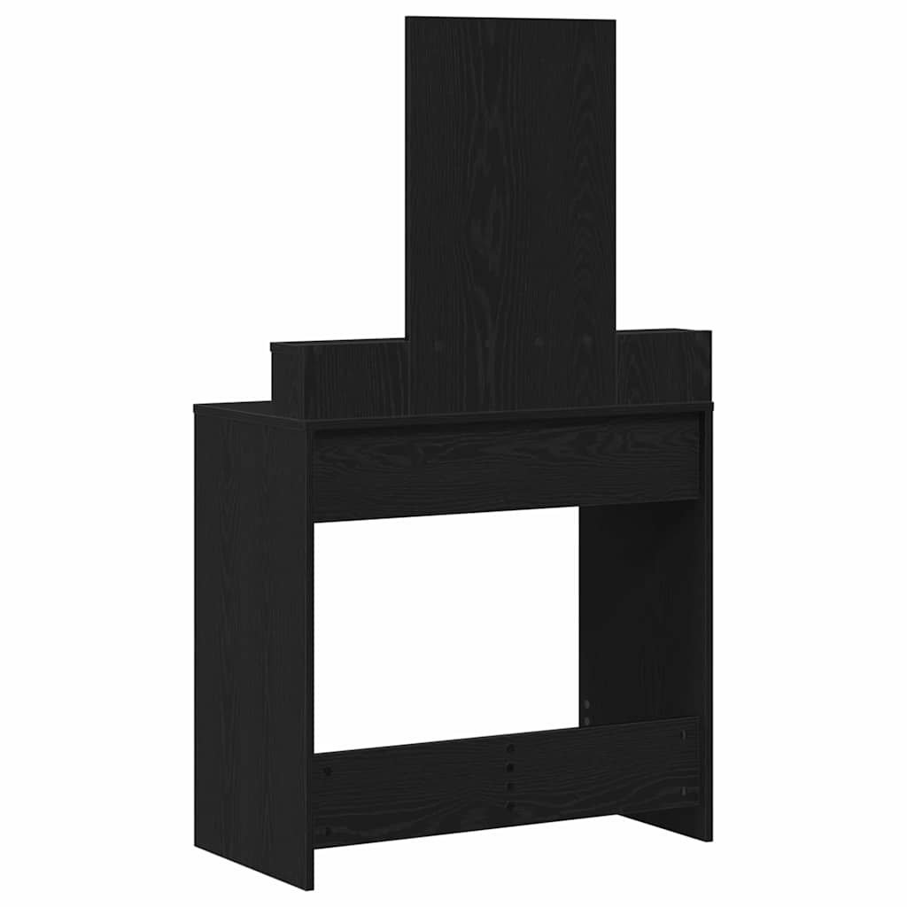 vidaXL Τραπέζι περιποίησης Μαύρη Οξυά 79 x 41 x 140 εκ.