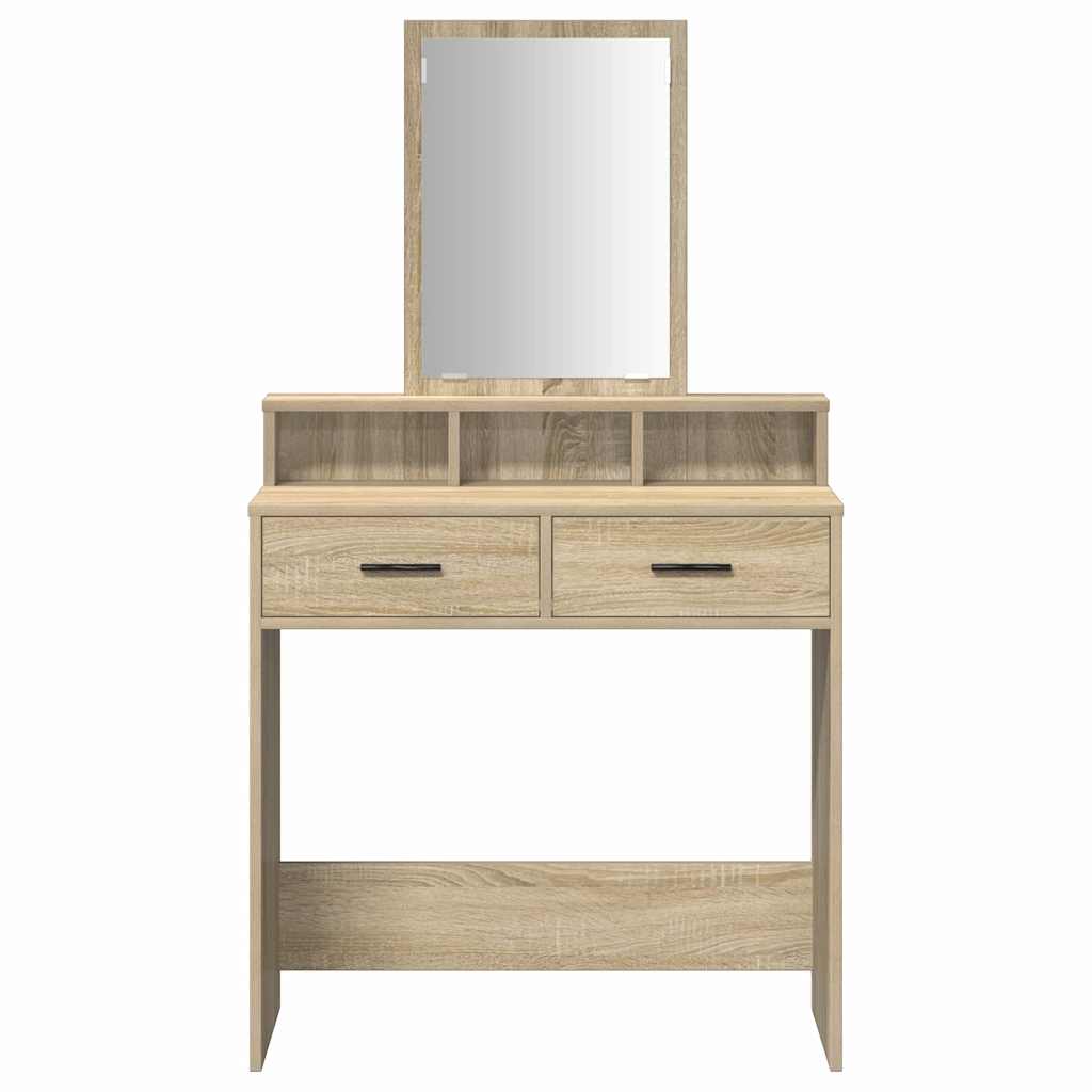 vidaXL Τραπέζι περιποίησης Δρύς Sonoma 79 x 41 x 140 εκ.
