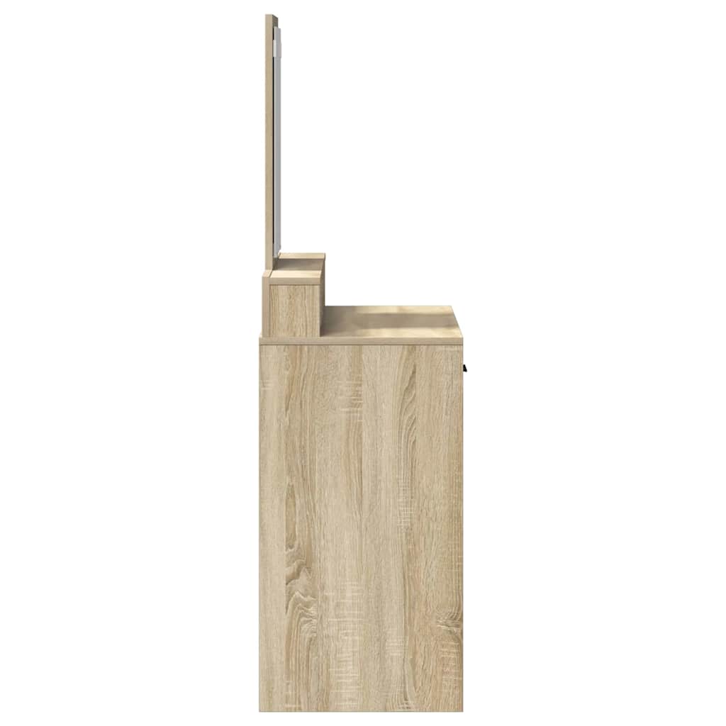 vidaXL Τραπέζι περιποίησης Δρύς Sonoma 79 x 41 x 140 εκ.
