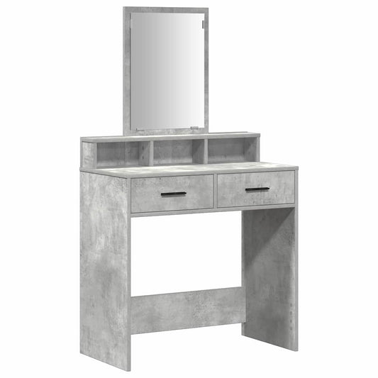 vidaXL Τραπέζι περιποίησης Σκυρόδεμα Γκρι 79 x 41 x 140 εκ.