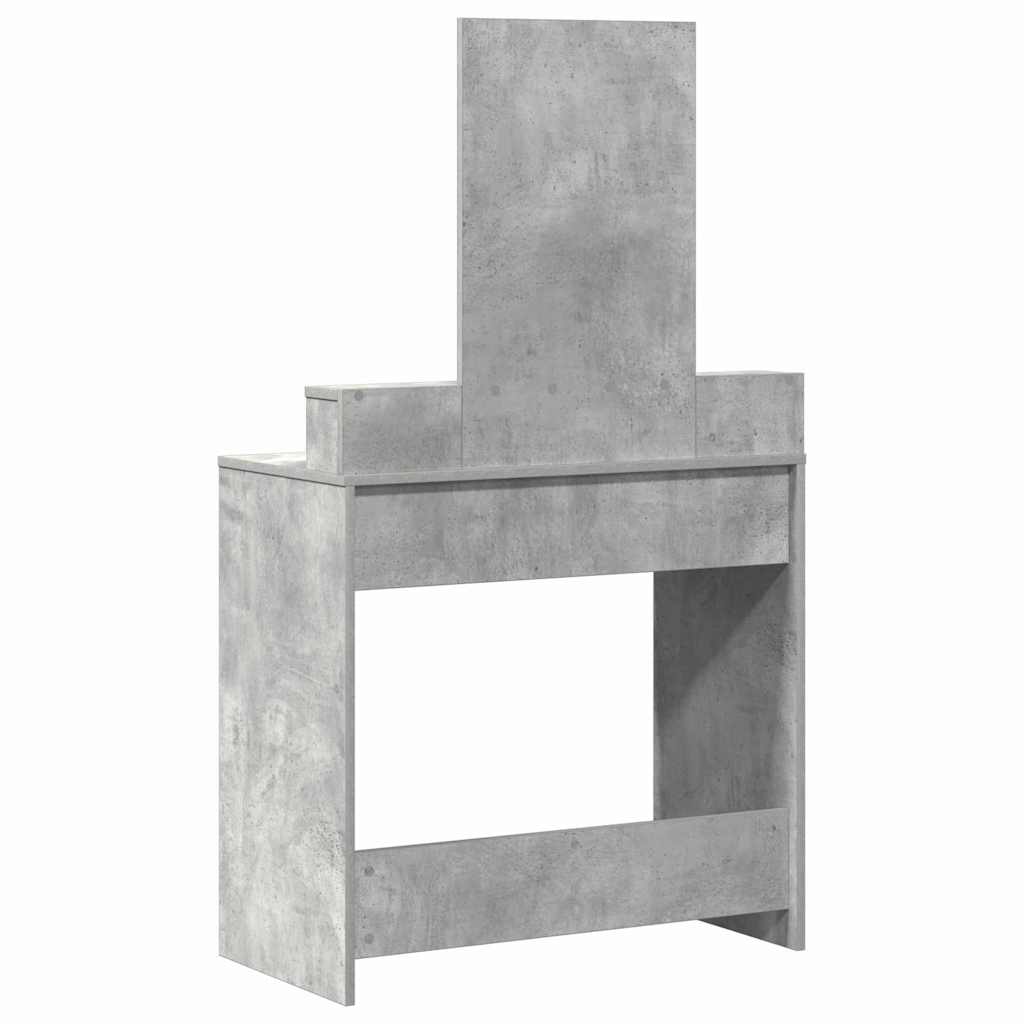 vidaXL Τραπέζι περιποίησης Σκυρόδεμα Γκρι 79 x 41 x 140 εκ.