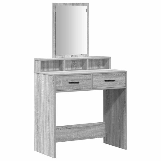 vidaXL Τραπέζι περιποίησης Γκρίζο Σονομα 79 x 41 x 140 εκ.