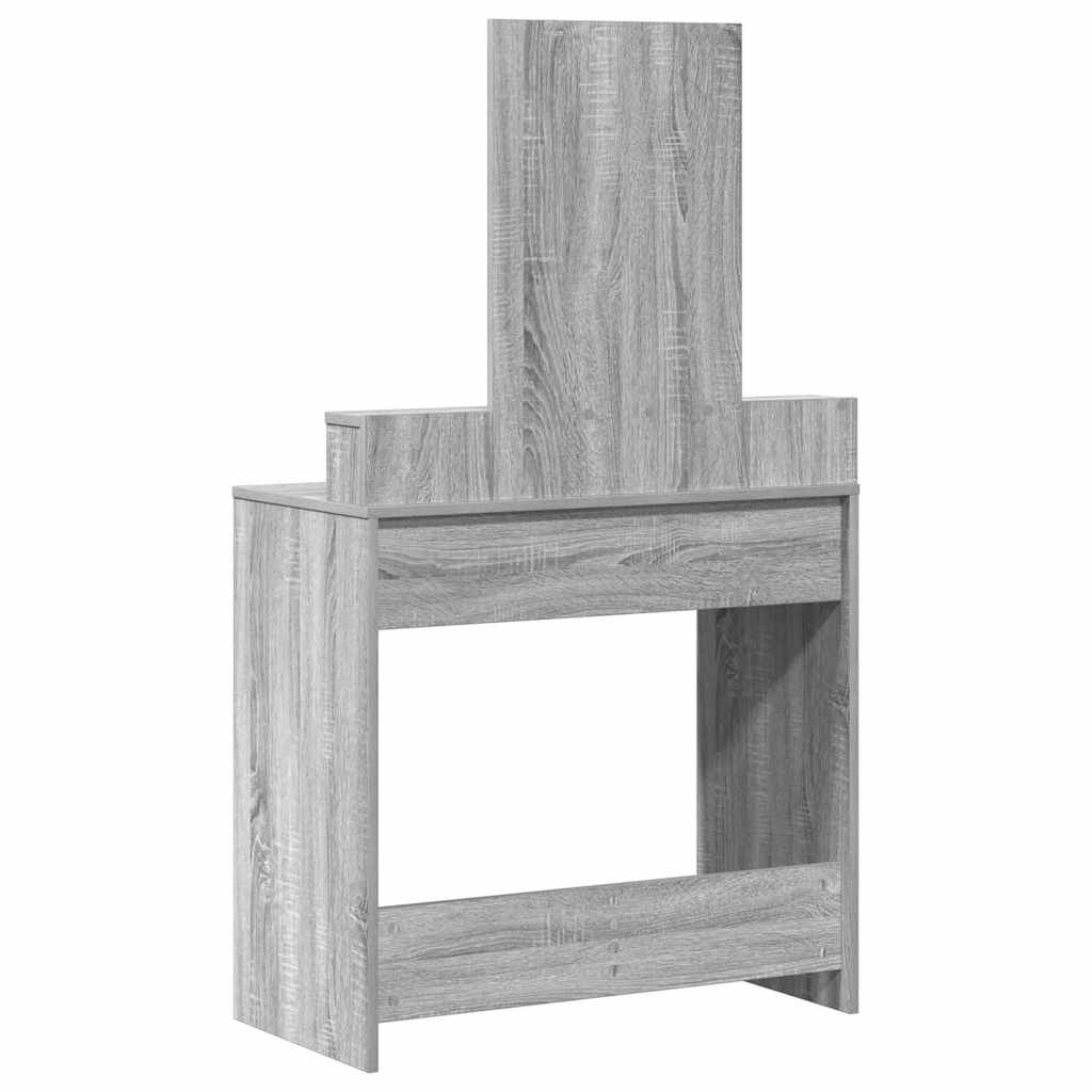 vidaXL Τραπέζι περιποίησης Γκρίζο Σονομα 79 x 41 x 140 εκ.