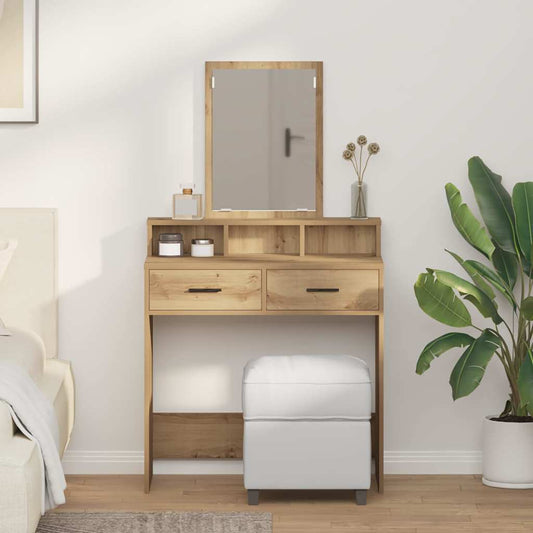 vidaXL Τραπέζι περιποίησης Artisan Oak 79 x 41 x 140 εκ.