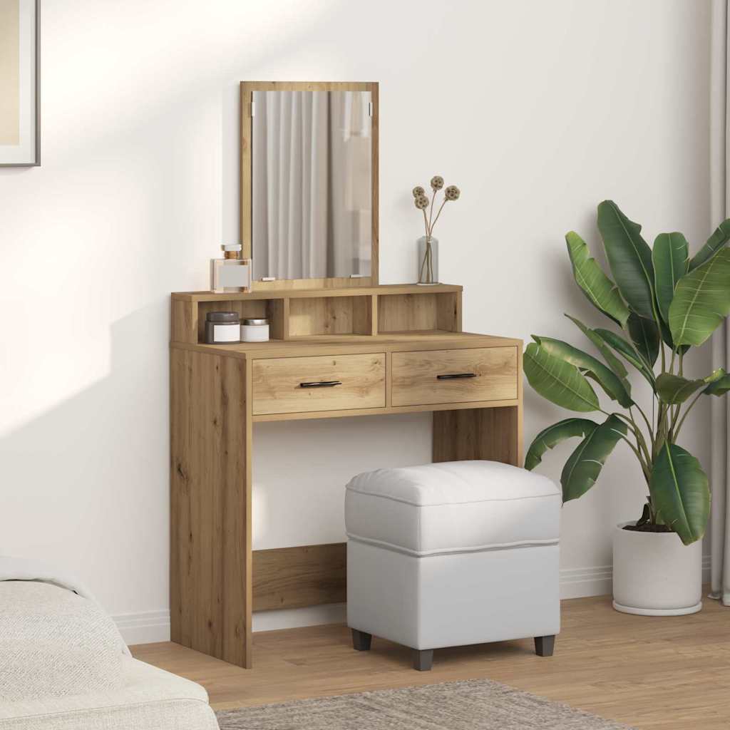 vidaXL Τραπέζι περιποίησης Artisan Oak 79 x 41 x 140 εκ.