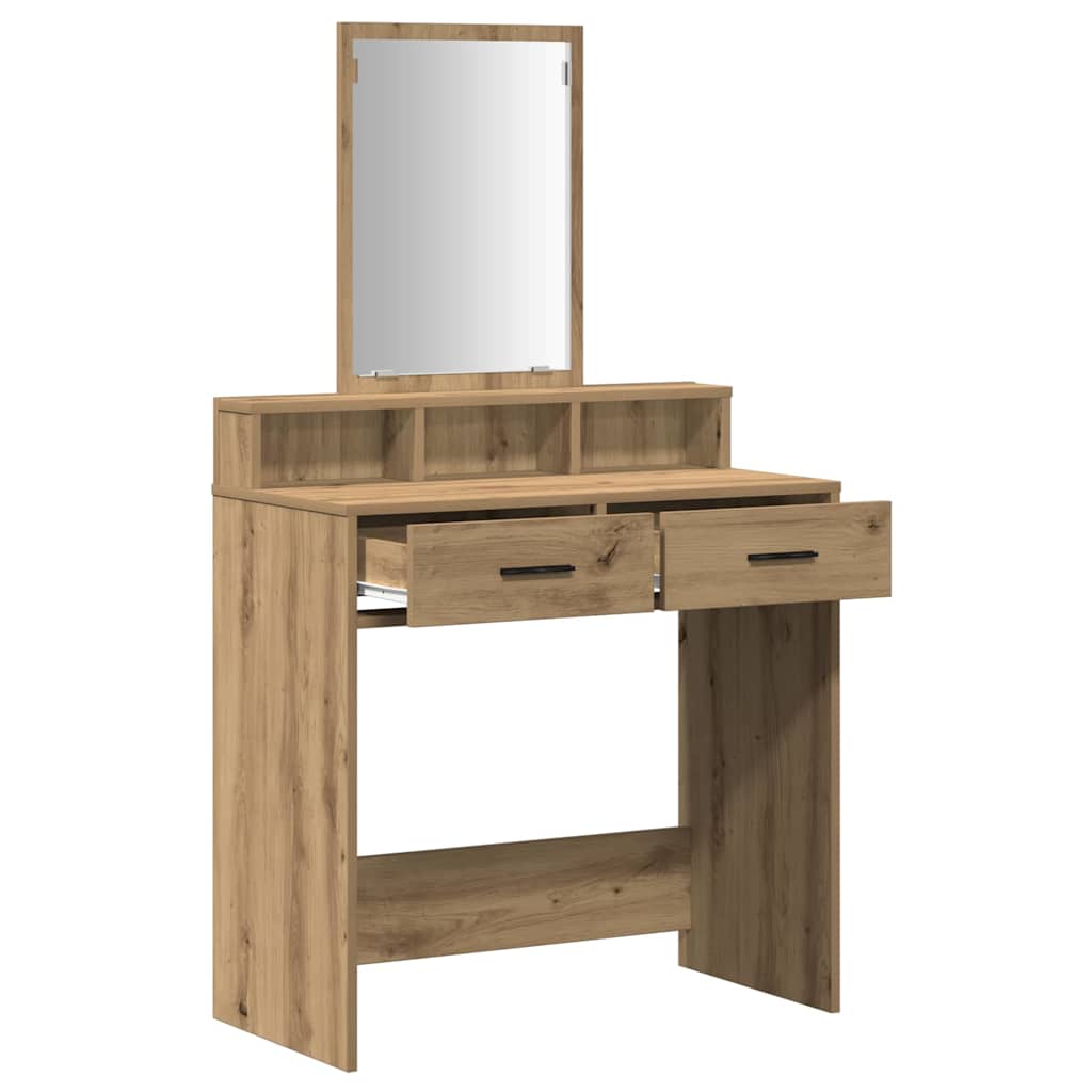 vidaXL Τραπέζι περιποίησης Artisan Oak 79 x 41 x 140 εκ.