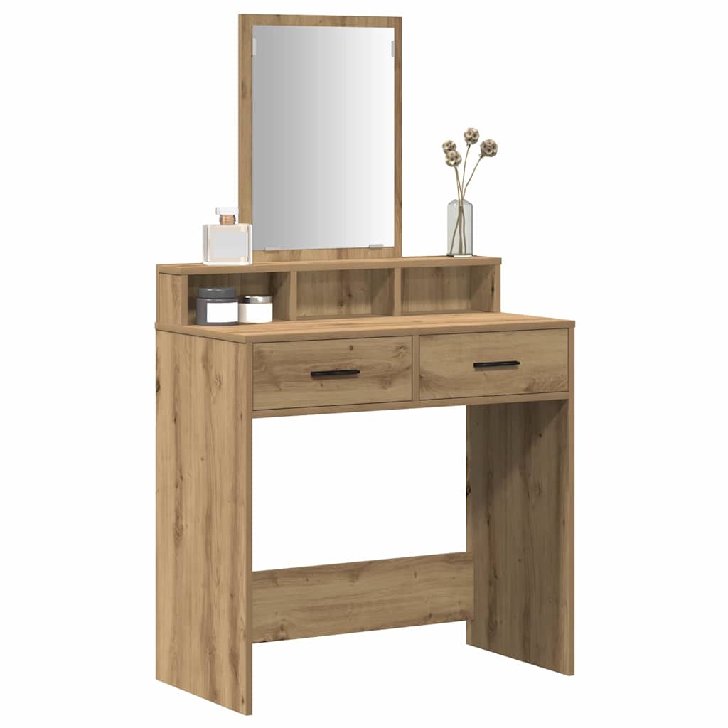 vidaXL Τραπέζι περιποίησης Artisan Oak 79 x 41 x 140 εκ.