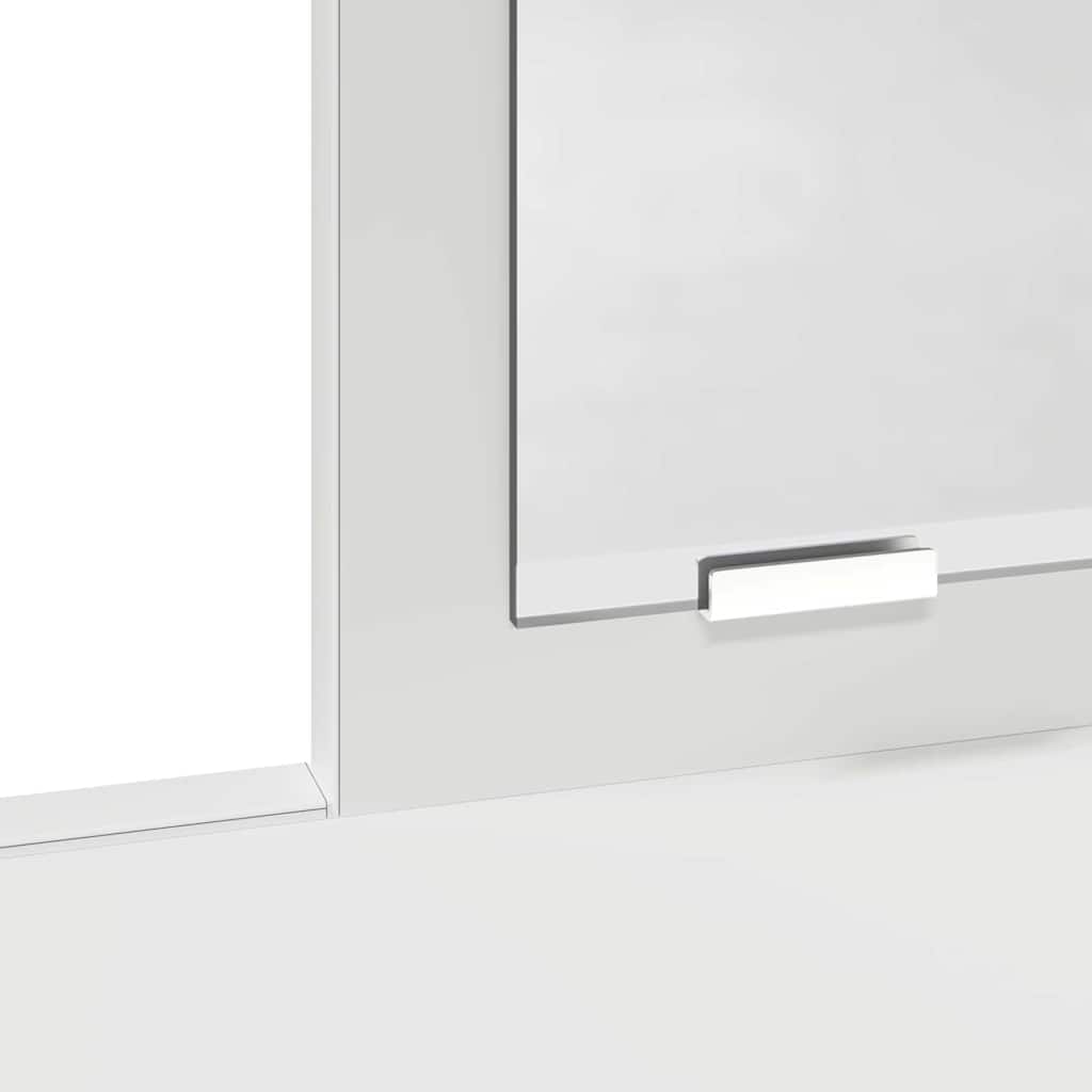 vidaXL Τραπέζι περιποίησης Λευκό 100 x 41 x 140 εκ. Επεξεργασμένο Ξύλο