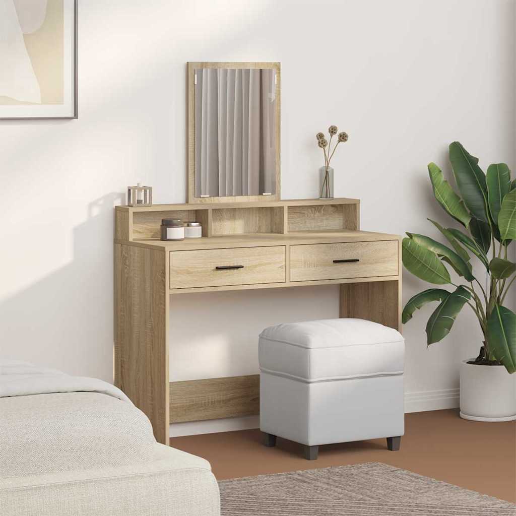 vidaXL Τραπέζι περιποίησης Δρύς Sonoma 100 x 41 x 140 εκ.