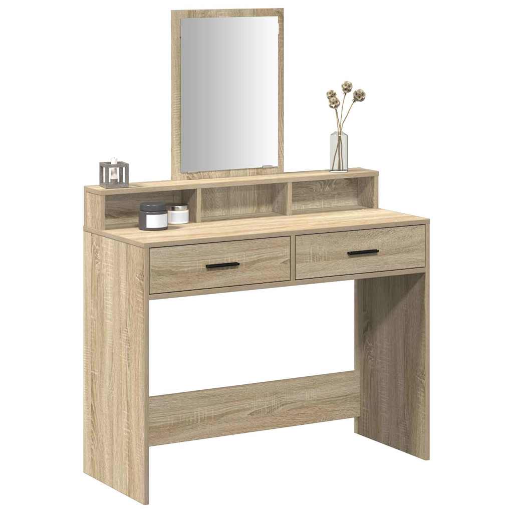 vidaXL Τραπέζι περιποίησης Δρύς Sonoma 100 x 41 x 140 εκ.