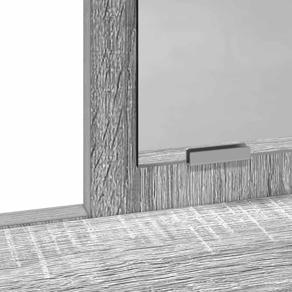 vidaXL Τραπέζι περιποίησης Γκρίζο Σονομα 100 x 41 x 140 εκ.
