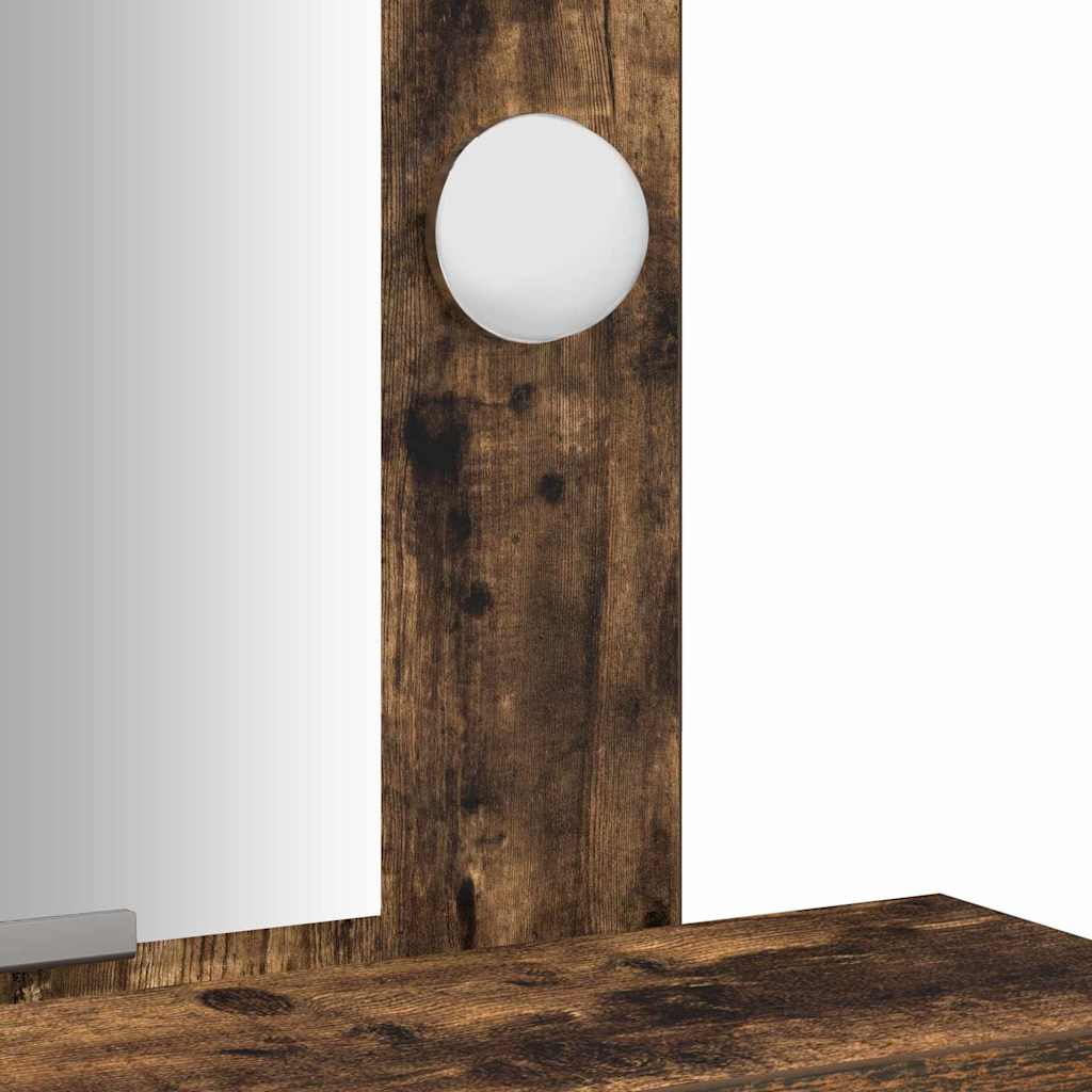 vidaXL Τραπέζι περιποίησης Καφέ 50 x 41 x 140 εκ. Επεξεργασμένο Ξύλο