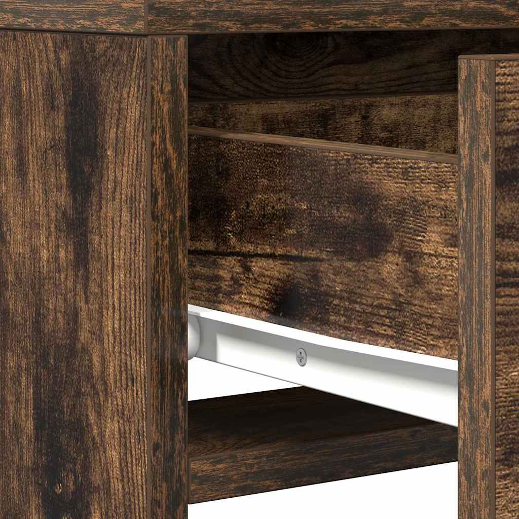 vidaXL Τραπέζι περιποίησης Καφέ 50 x 41 x 140 εκ. Επεξεργασμένο Ξύλο