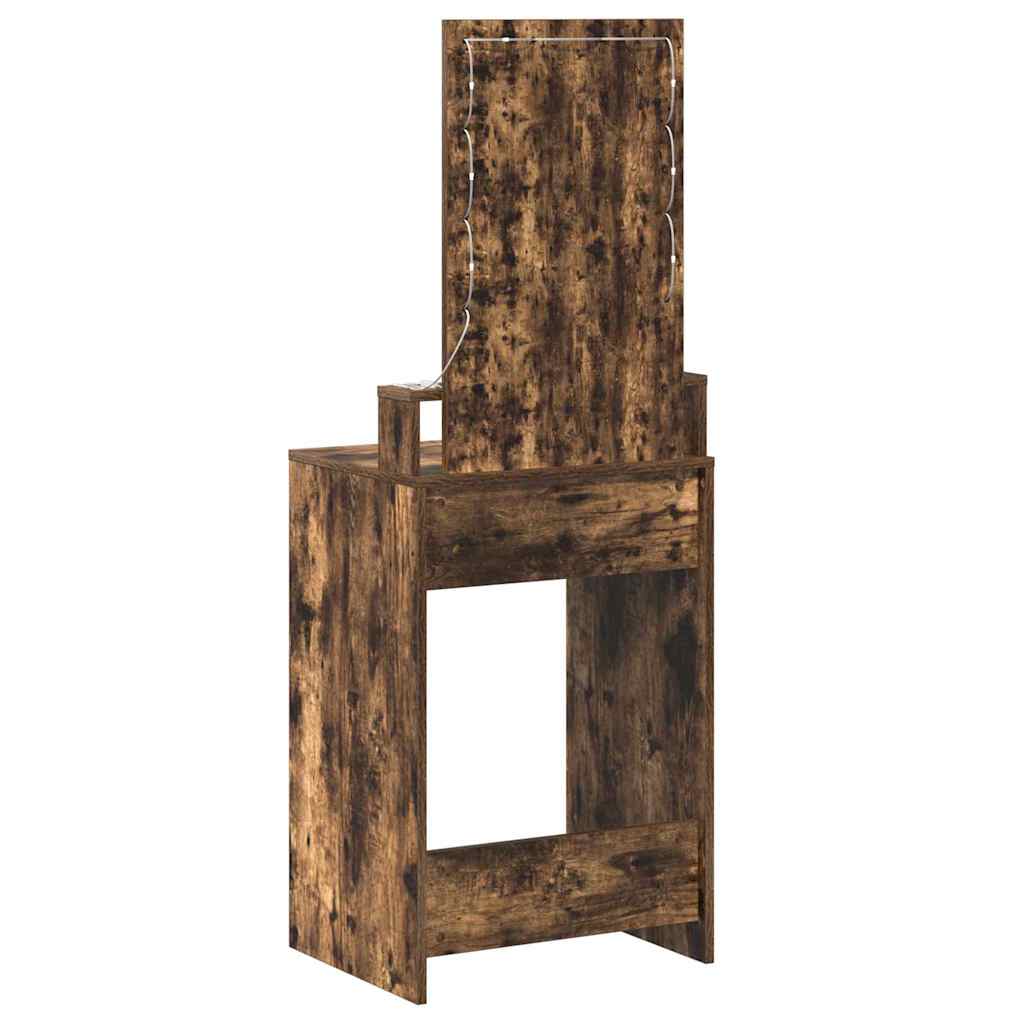 vidaXL Τραπέζι περιποίησης Καφέ 50 x 41 x 140 εκ. Επεξεργασμένο Ξύλο