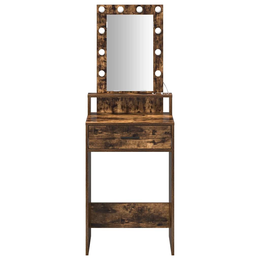 vidaXL Τραπέζι περιποίησης Καφέ 50 x 41 x 140 εκ. Επεξεργασμένο Ξύλο