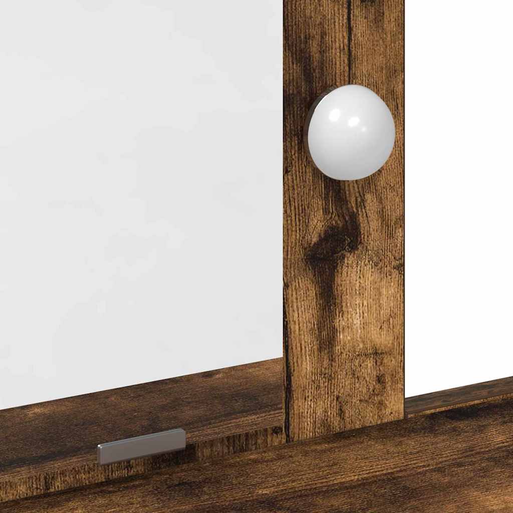 vidaXL Τραπέζι περιποίησης Καφέ 79 x 41 x 140 εκ. Επεξεργασμένο Ξύλο