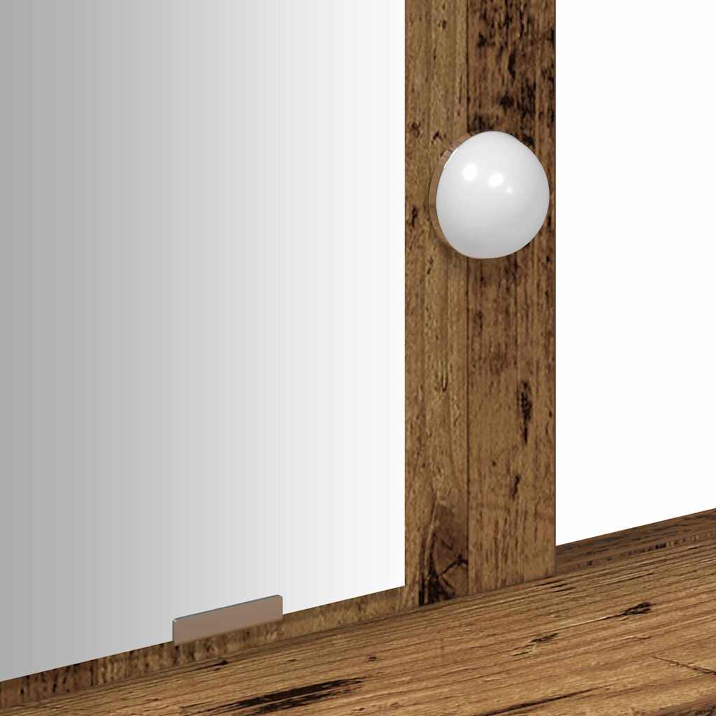 vidaXL Τραπέζι περιποίησης Καφέ 79 x 41 x 140 εκ. Επεξεργασμένο Ξύλο